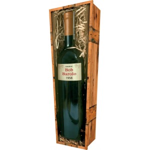 Fine Wine - Personalised Picture Coffin with Customised Design.